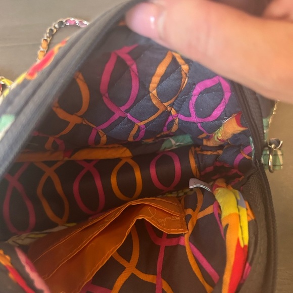 NWT RETIRED VERA BRADLEY JAZZY BLOOMS TABLET HIPSTER CROSS BODY BAG - Picture 2 of 7